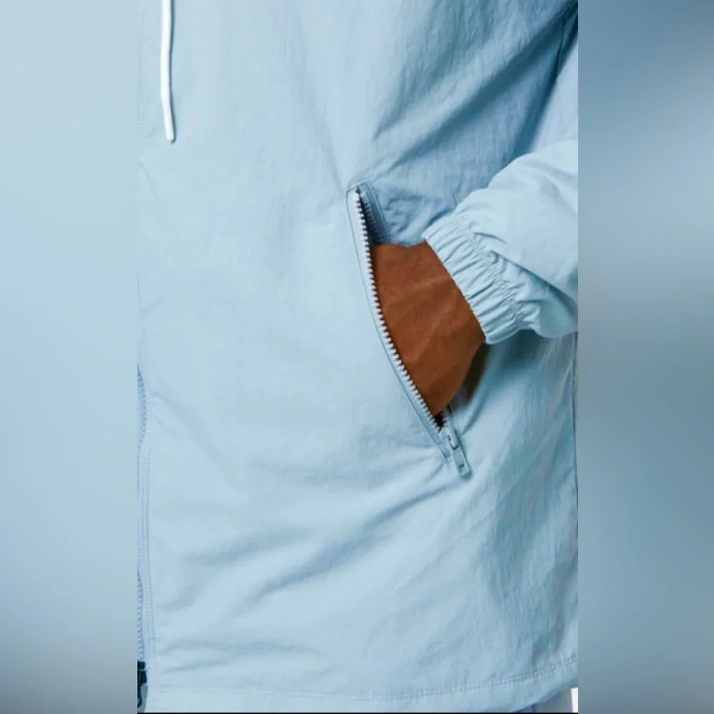 Nike Sportswear® Woven Club Full-Zip Jacket in Sky Ice Blue XL NWT